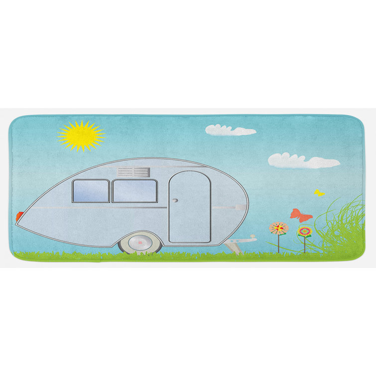East Urban Home Camper Kitchen Mat Wayfair